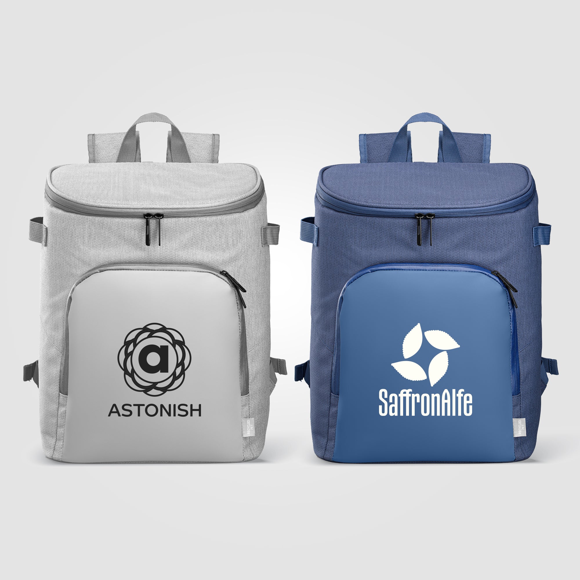 City Pack rPET PEVA Lined Cooler Backpack - 21L-zoom-1