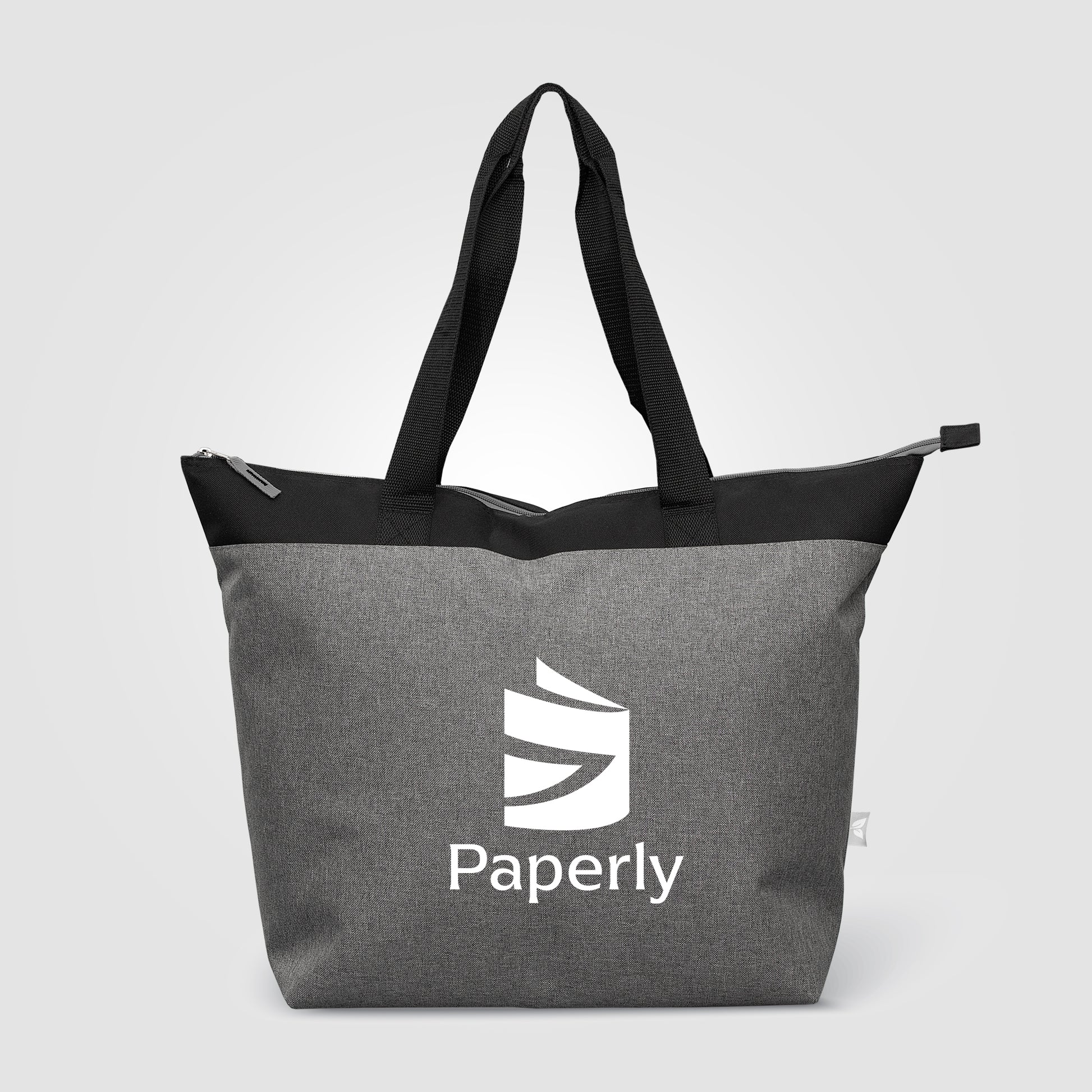 Metropolis™ 600D Recycled Polyester Zippered 44-can Cooler Tote Bag - 20L - Silkscreen-3
