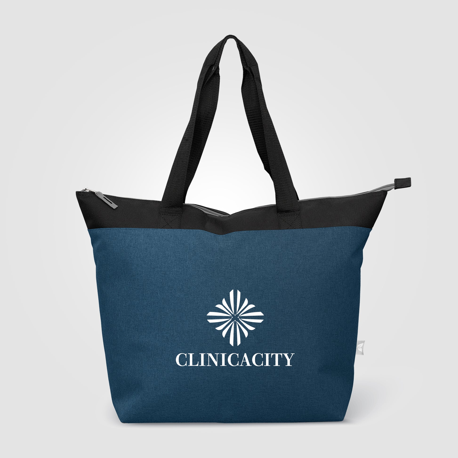 Metropolis™ 600D Recycled Polyester Zippered 44-can Cooler Tote Bag - 20L - Silkscreen-4