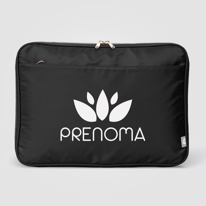 Auric Recycled 75D Polyester Gold Zipper Laptop Case-zoom-