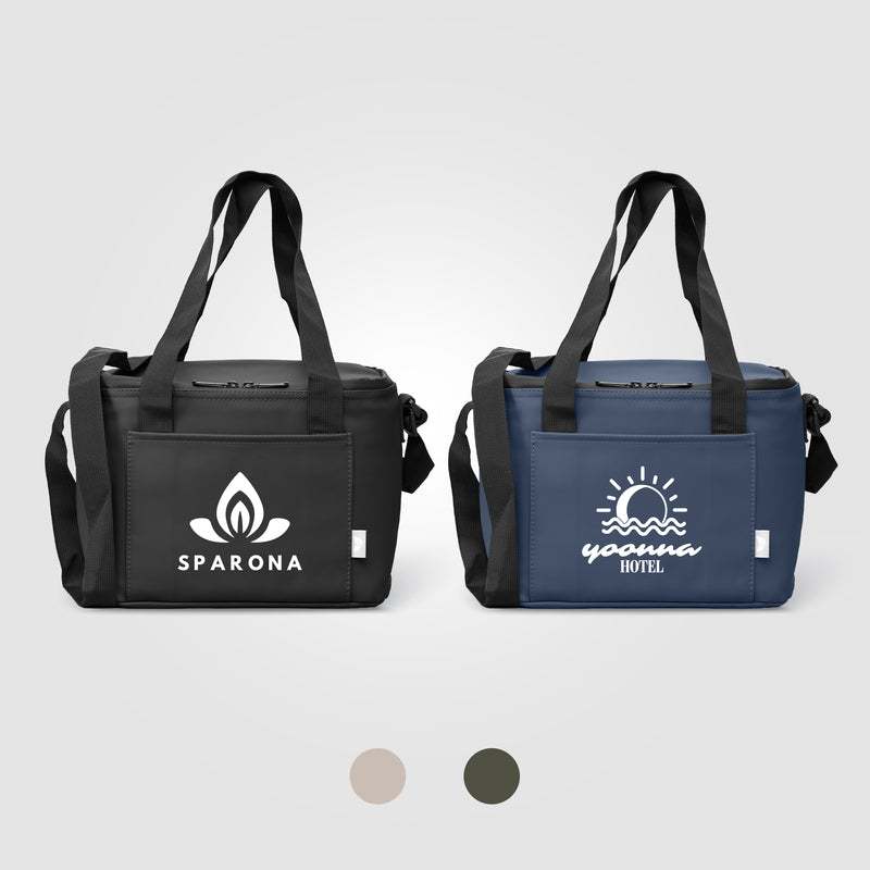 Malmö Recycled PU 12 Can Cooler Bag - 11L-zoom-