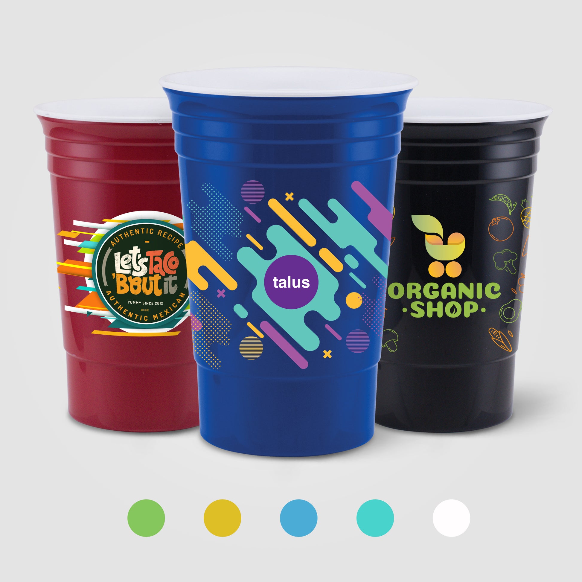 Bold 16 Oz. - ColorJet - Full Color Double Walled Cup-1
