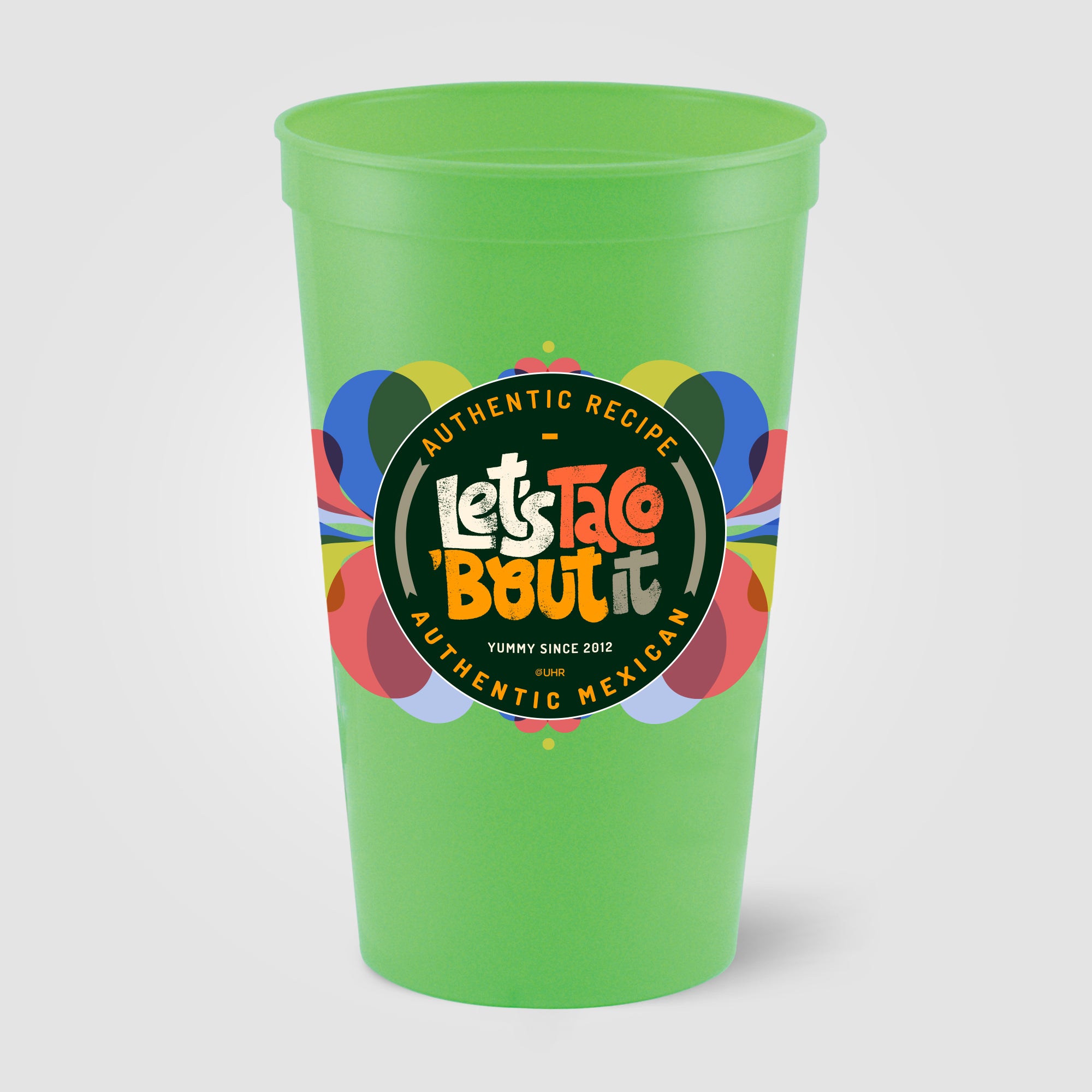 Touchdown - ColorJet - Full Color 22 Oz. Stadium Cup