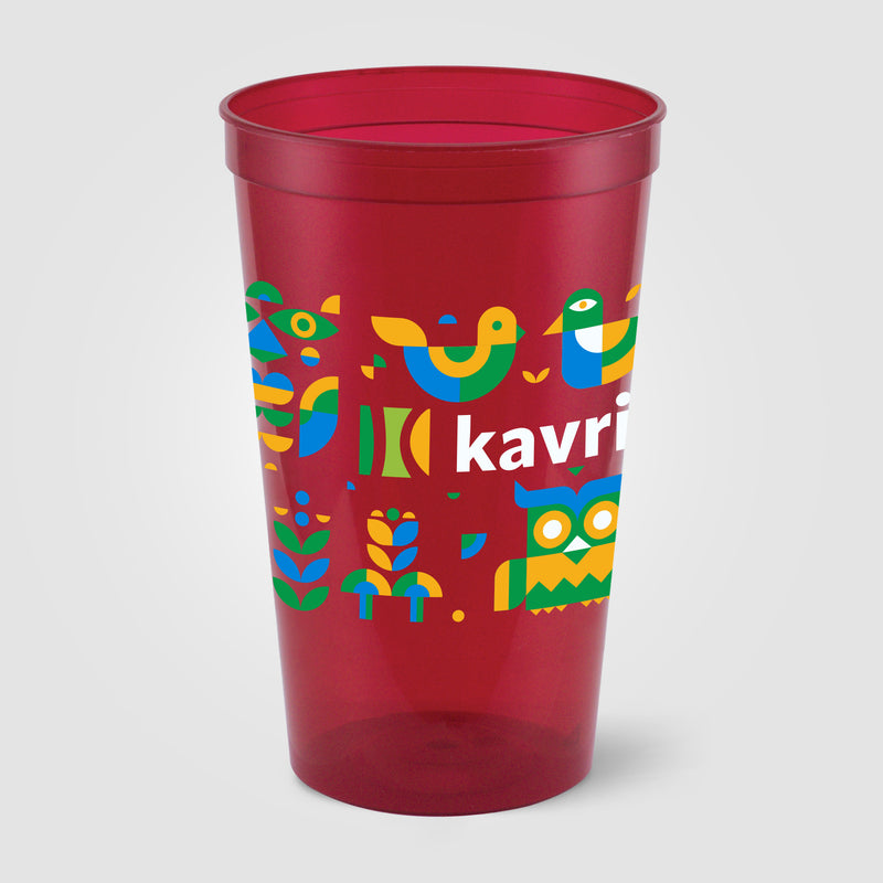 Touchdown - ColorJet - Full Color 22 Oz. Stadium Cup-zoom-