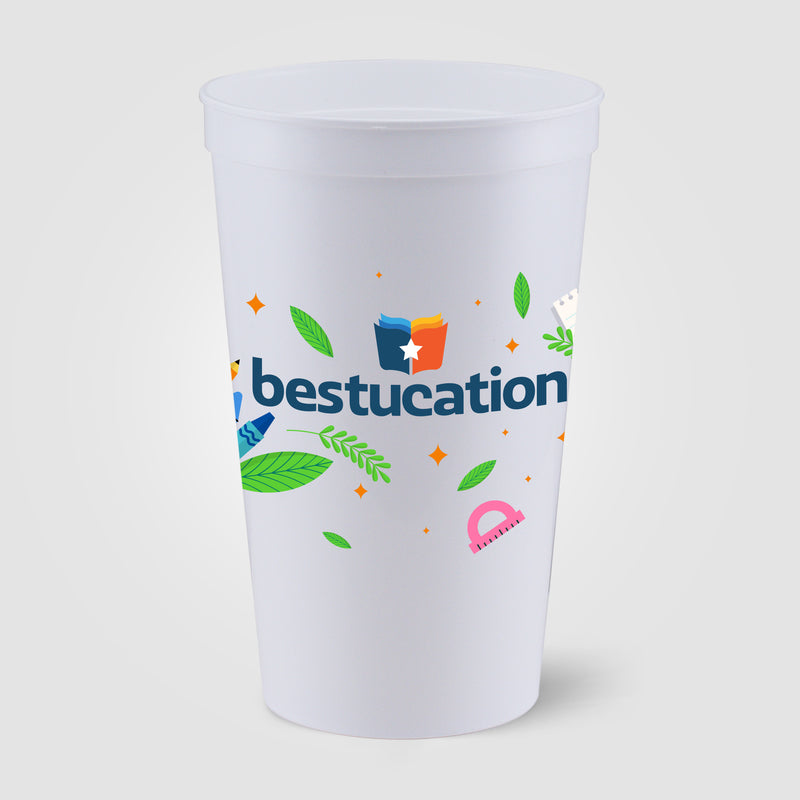 Touchdown - ColorJet - Full Color 22 Oz. Stadium Cup-zoom-