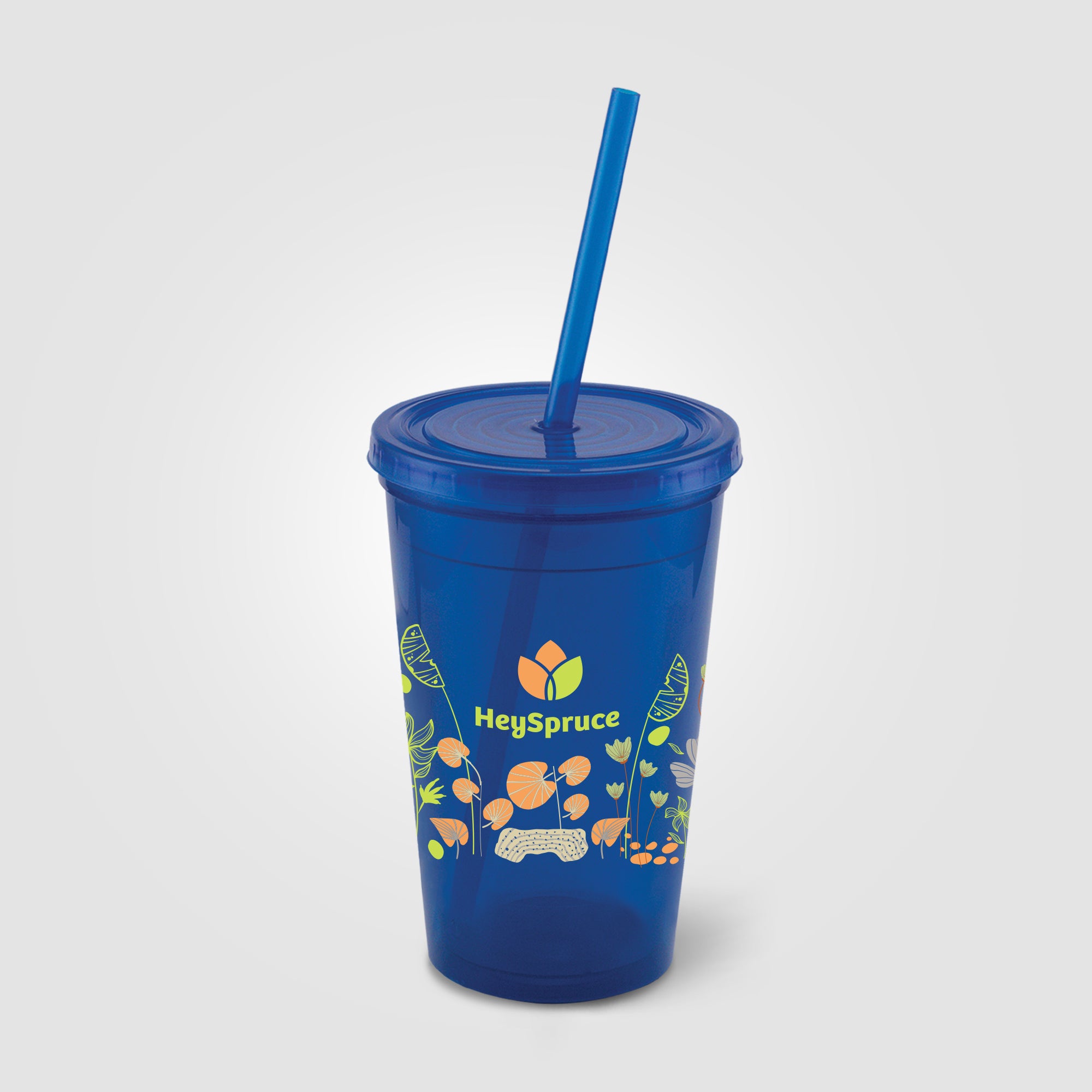 Explore - ColorJet - Full Color 16 Oz. Double Wall Tumbler Cup-zoom-5