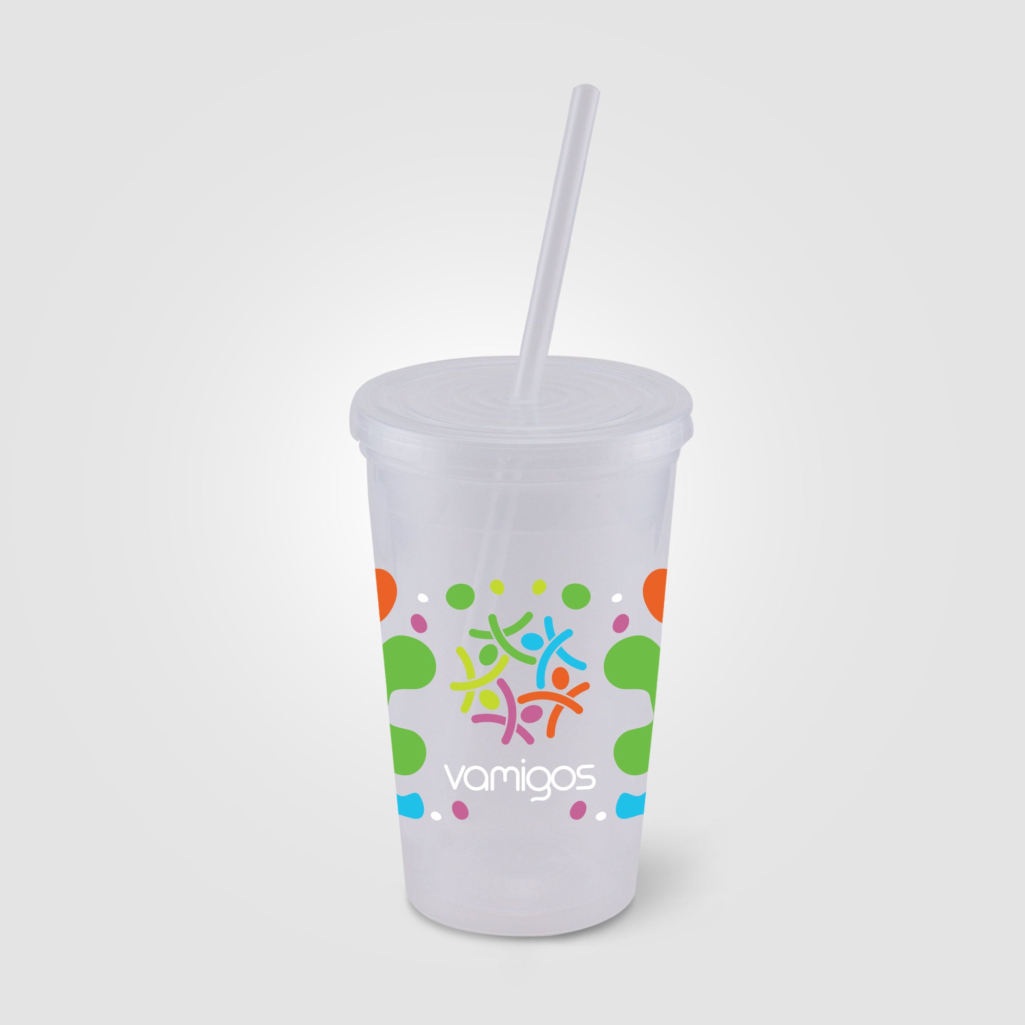Explore - ColorJet - Full Color 16 Oz. Double Wall Tumbler Cup