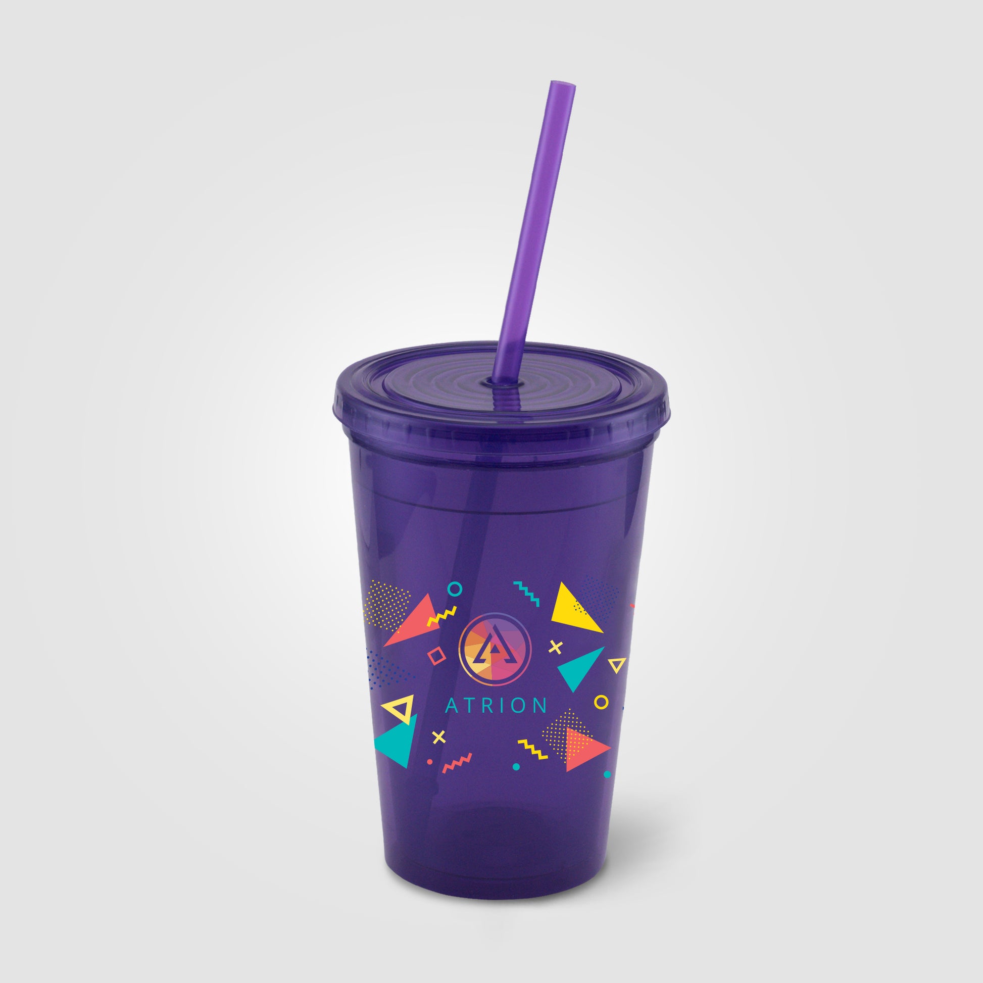 Explore - ColorJet - Full Color 16 Oz. Double Wall Tumbler Cup-7