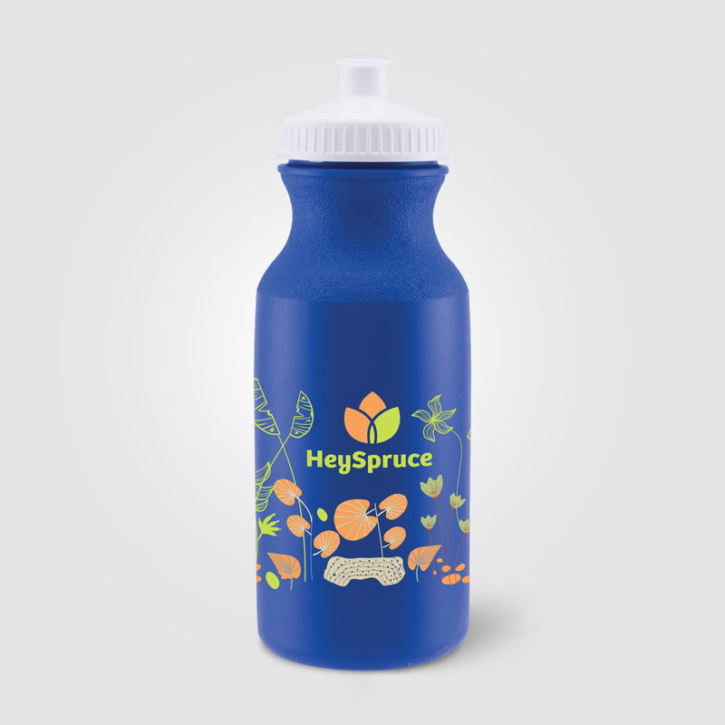 Bike II - ColorJet - Full Color 20 Oz. Sports Bottle-zoom-