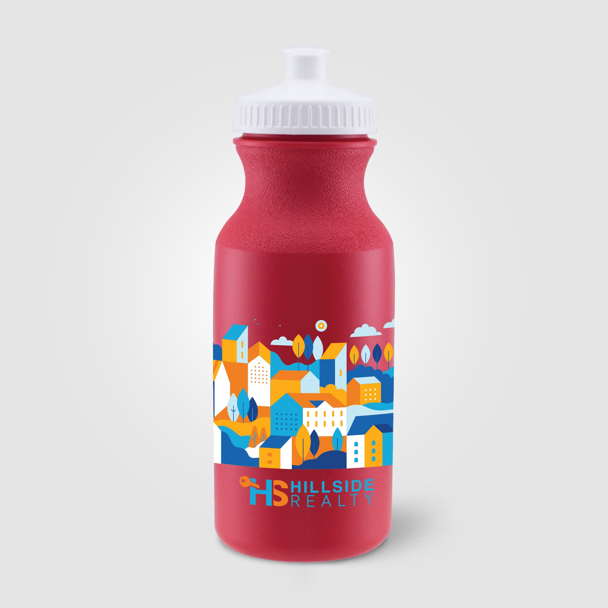 Bike II - ColorJet - Full Color 20 Oz. Sports Bottle-zoom-3