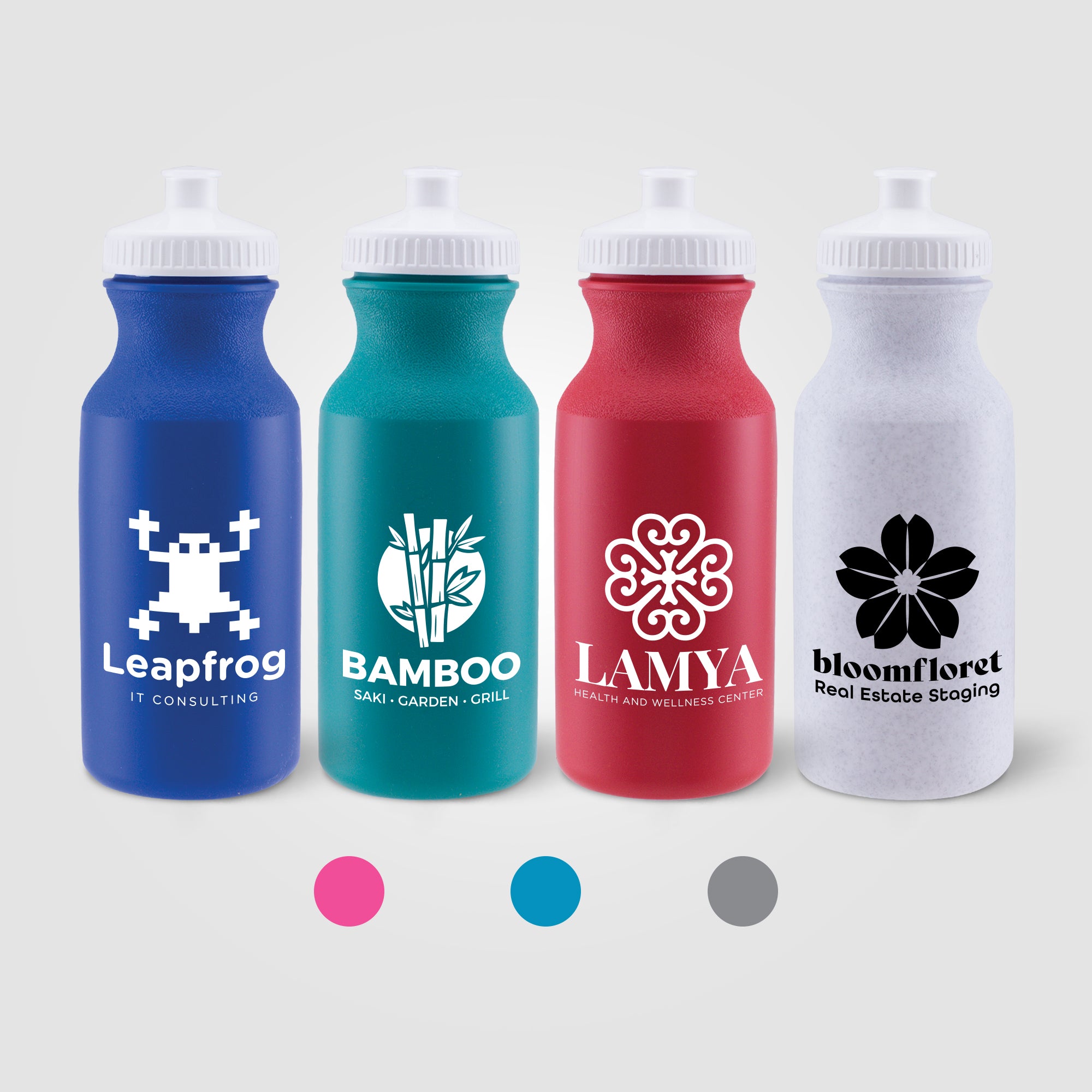 Image of the Bike II - 20 Oz. Sports Bottle promotional product, SKU WBR.