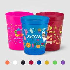 Image of the Touchdown - ColorJet - Full Color 16 Oz. Stadium Cup promotional product, SKU WBS-C.