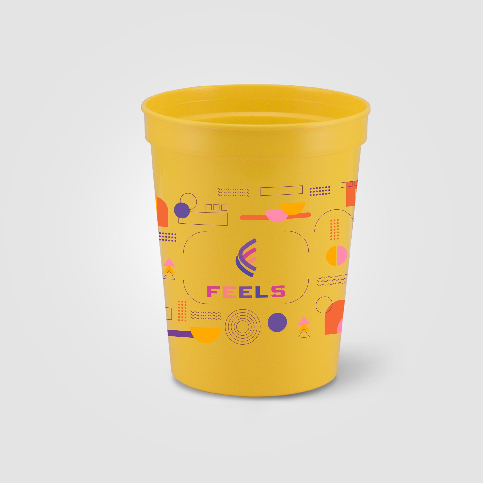 Touchdown - ColorJet - Full Color 16 Oz. Stadium Cup-zoom-8