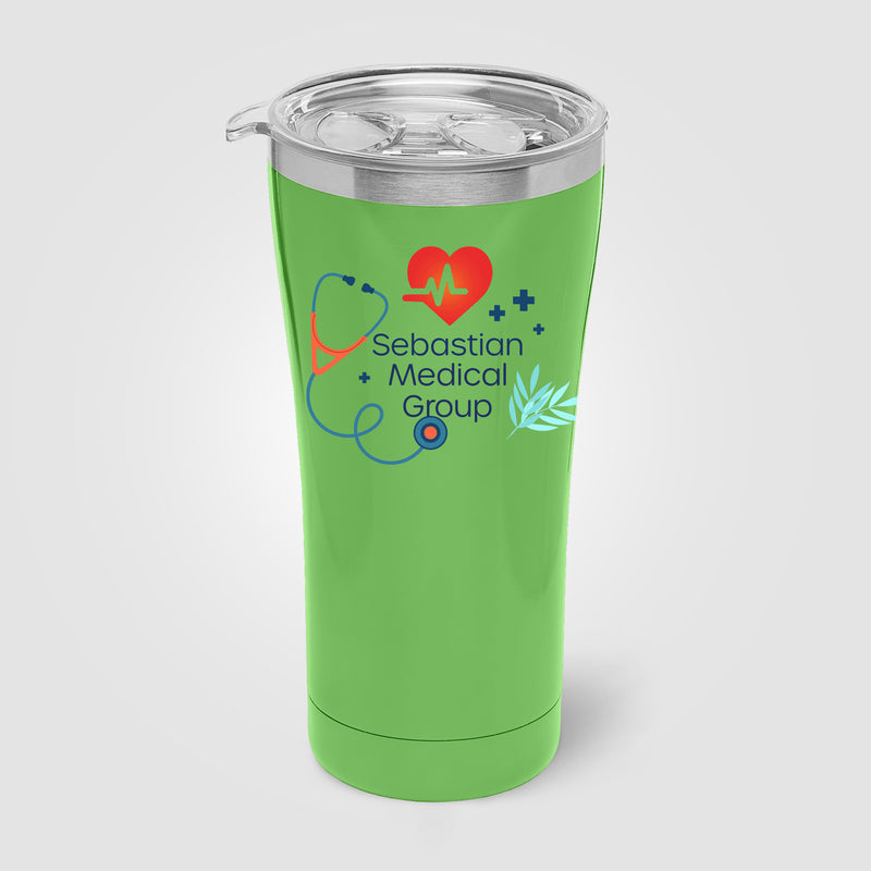 Voyage Stainless Steel Double-Wall Tumbler– 21 oz - ColorJet-zoom-