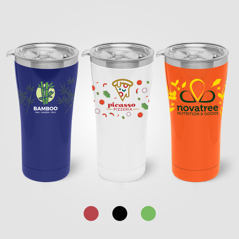 Voyage Stainless Steel Double-Wall Tumbler– 21 oz - ColorJet-zoom-