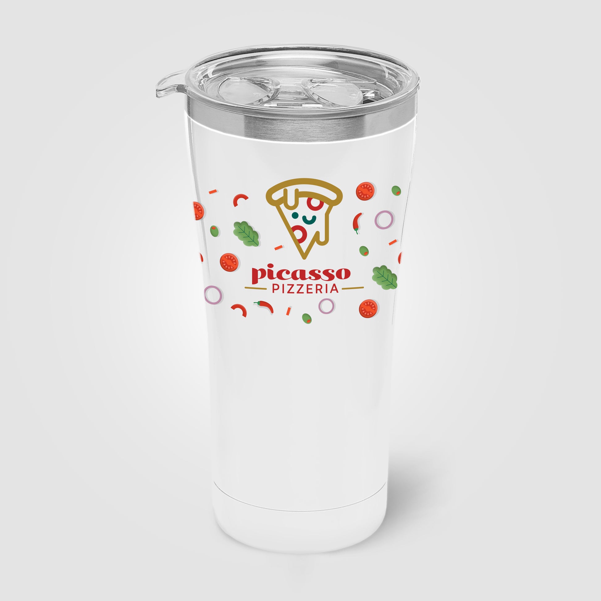 Voyage Stainless Steel Double-Wall Tumbler– 21 oz - ColorJet-7