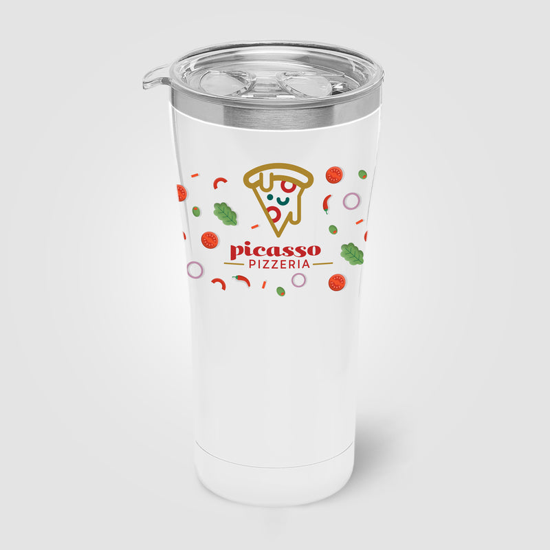 Voyage Stainless Steel Double-Wall Tumbler– 21 oz - ColorJet-zoom-