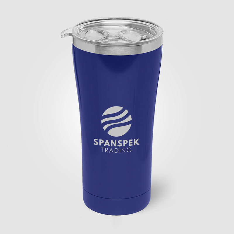 Voyage Stainless Steel Double-Wall Tumbler– 21 oz - Laser-zoom-