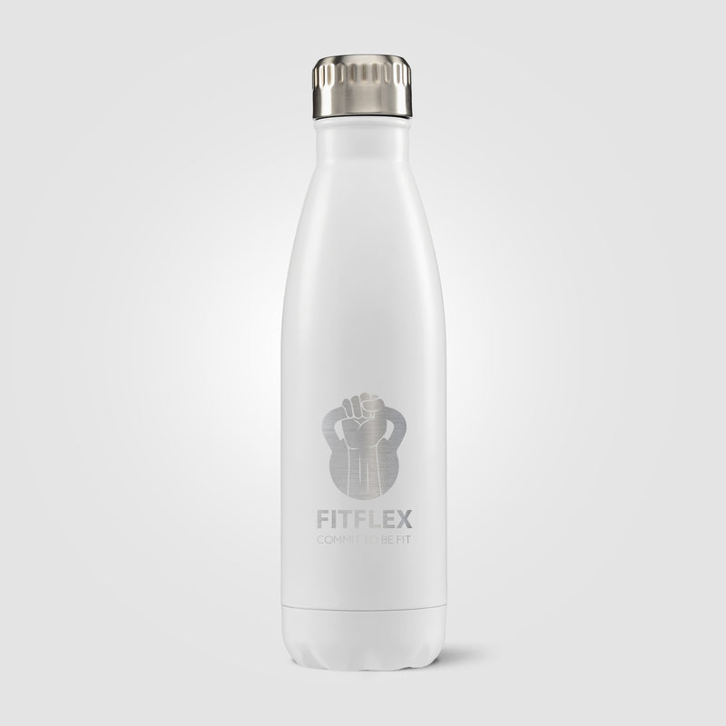 Ibiza - 16 oz. Double-Wall Stainless Bottle - Laser-zoom-