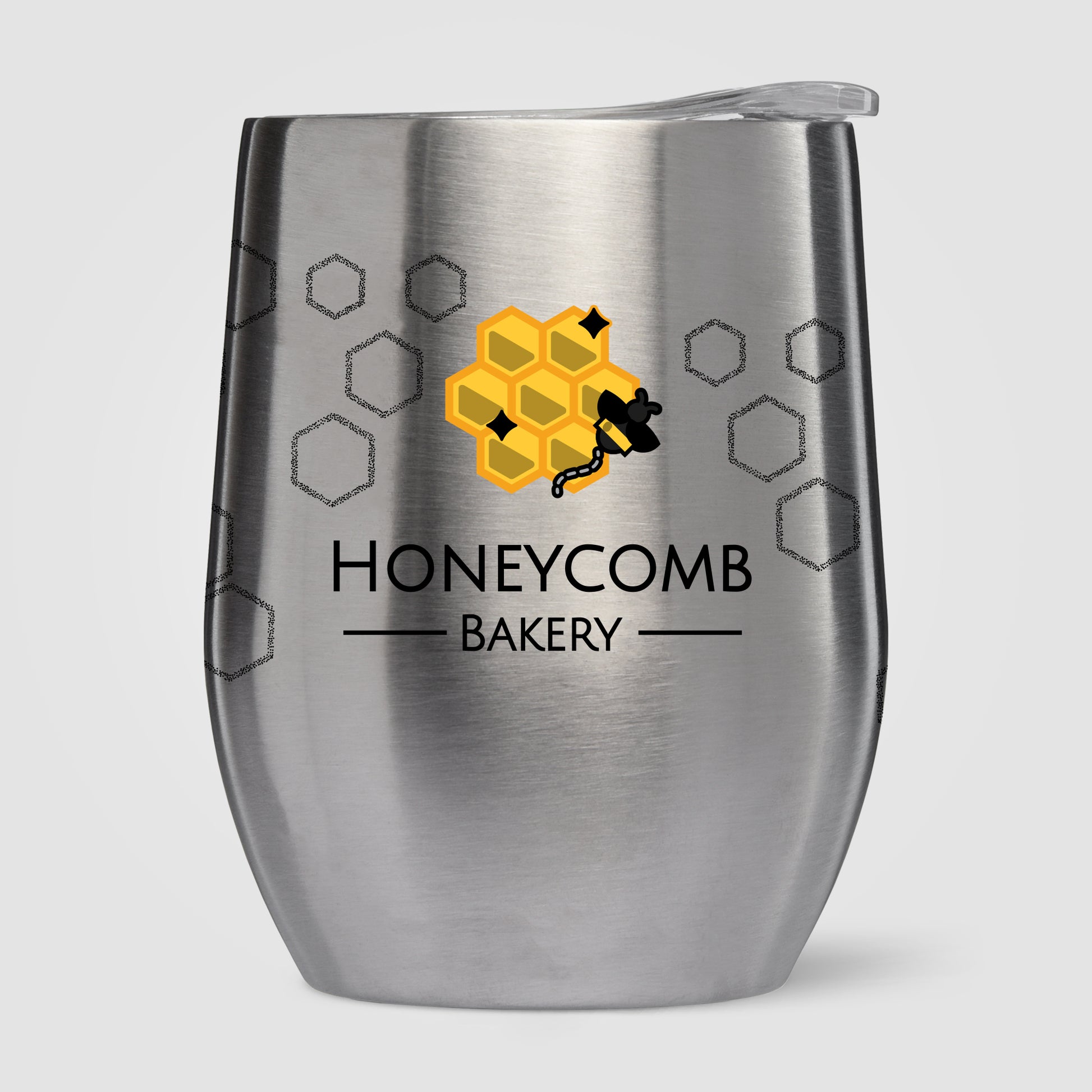 Escape - 11 oz. Double-Wall Stainless Wine Cup - Full Color-5