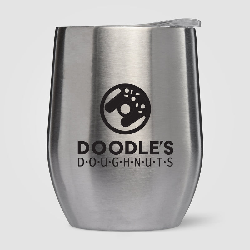 Escape - 11 oz. Double-Wall Stainless Wine Cup-zoom-