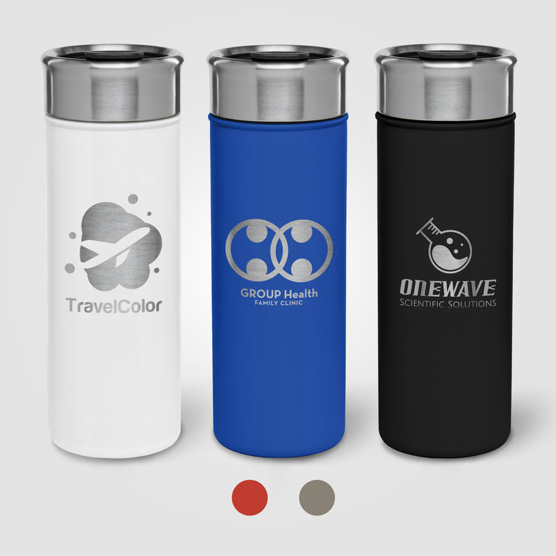 Kauai - 19 oz. Double-Wall Stainless Tumbler - Laser-zoom-