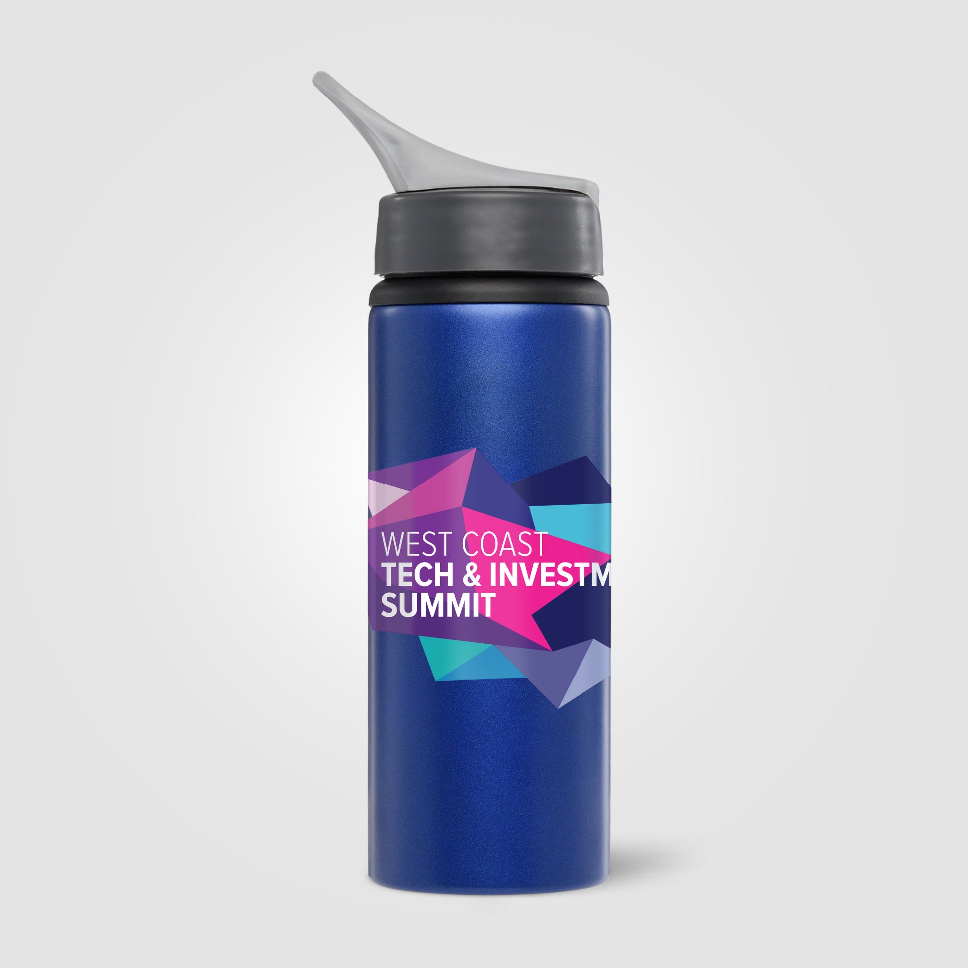 Maui - 24 oz. Flip Top Aluminum Bottle with Large Handle – Cold water Only- Full Color-2