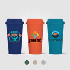 Image of the Costa Rica - 16 oz Wheat Plastic Tumbler - ColorJet promotional product, SKU WCQ-C.