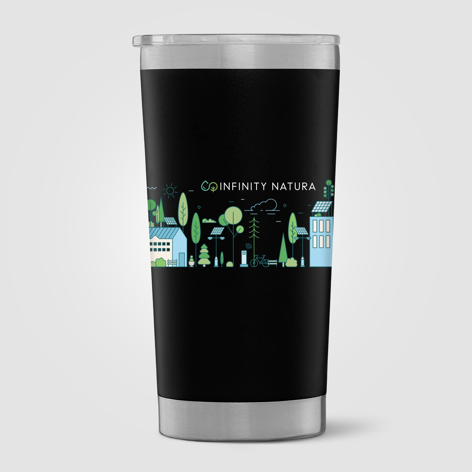 Whistler - 19 oz. Double-Wall Stainless Tumbler - ColorJet