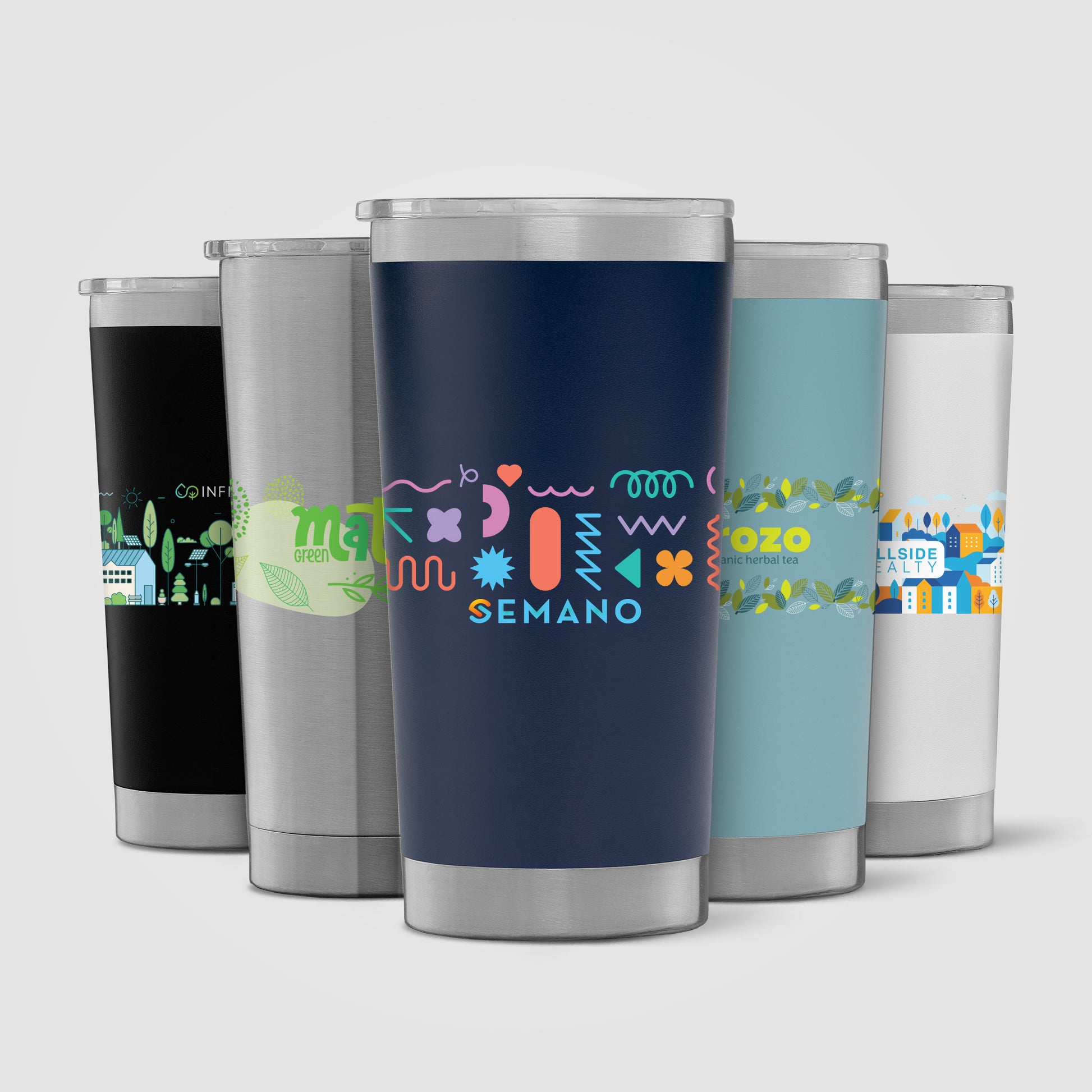 Image of the Whistler - 19 oz. Double-Wall Stainless Tumbler - ColorJet promotional product, SKU WCW-C.