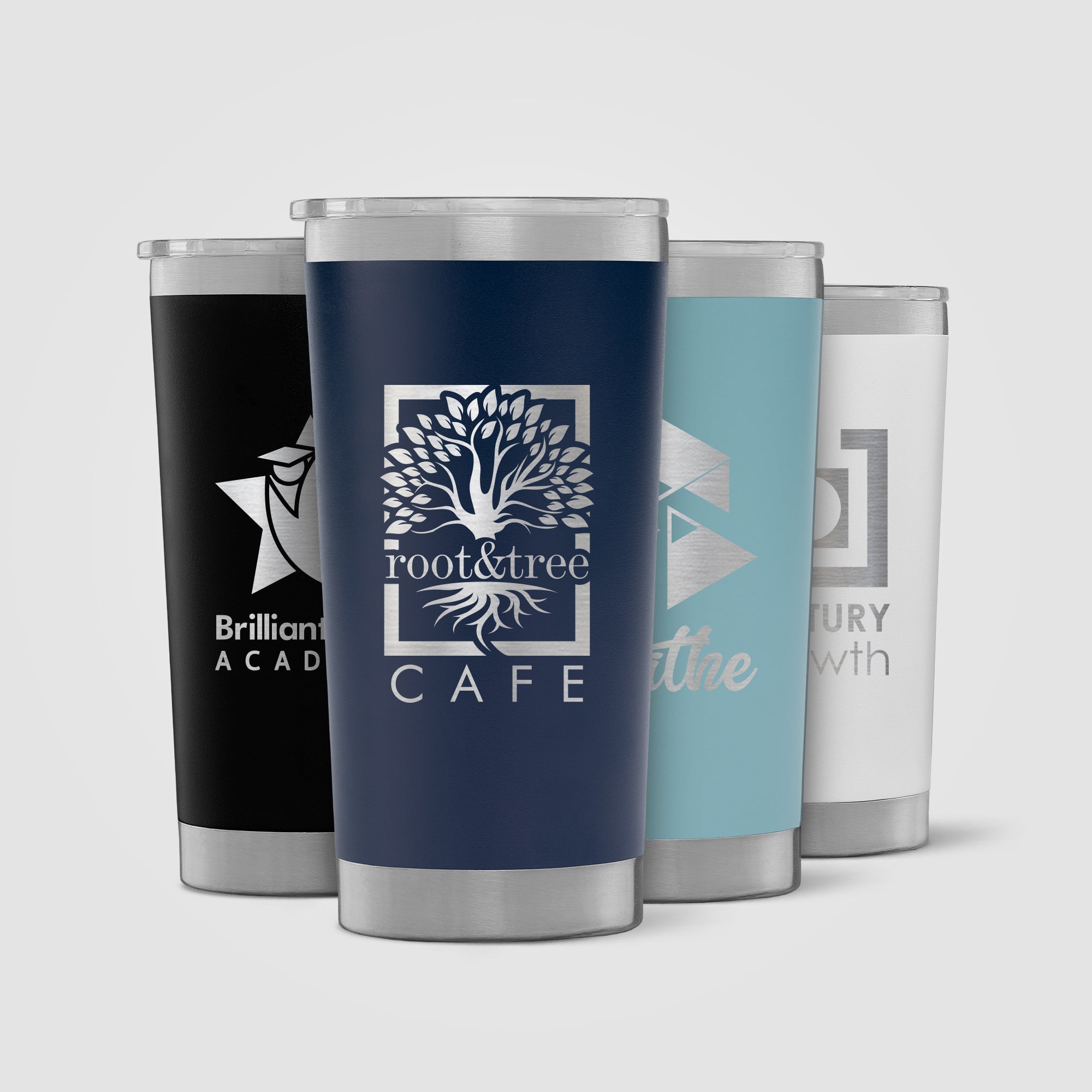 Image of the Whistler - 19 oz. Double-Wall Stainless Tumbler - Laser promotional product, SKU WCW-L.