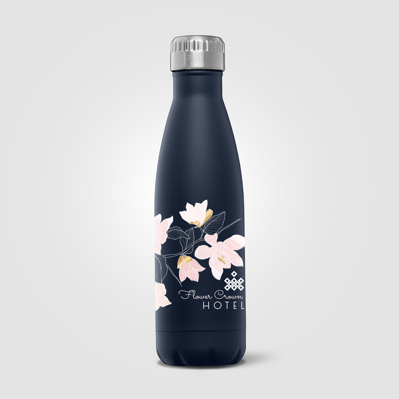 Ibiza Recycled - 22 oz. Single-Wall Stainless Water Bottle - ColorJet-zoom-