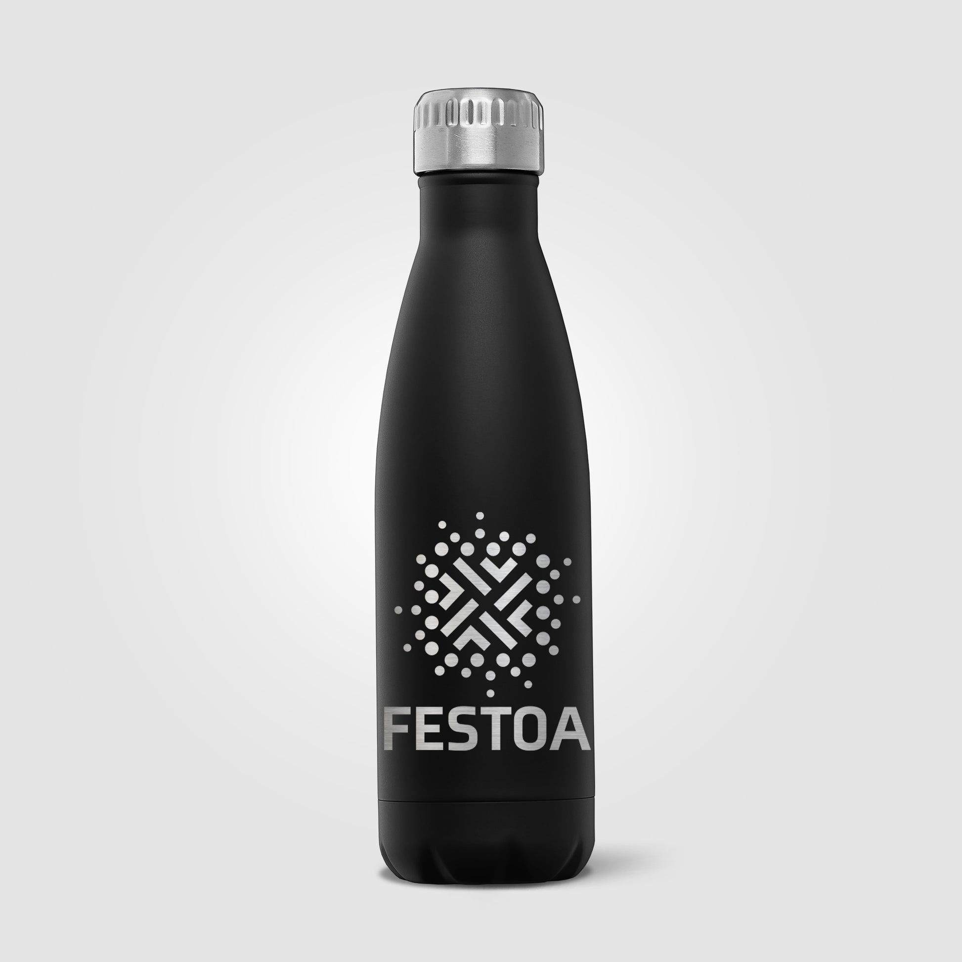 Ibiza Recycled - 22 oz. Single-Wall Stainless Water Bottle - Laser-2