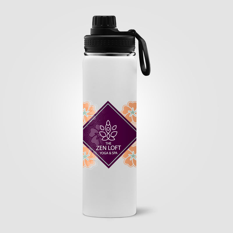 Alaska - 24 oz. Stainless Steel Double Wall Water Bottle - ColorJet-zoom-