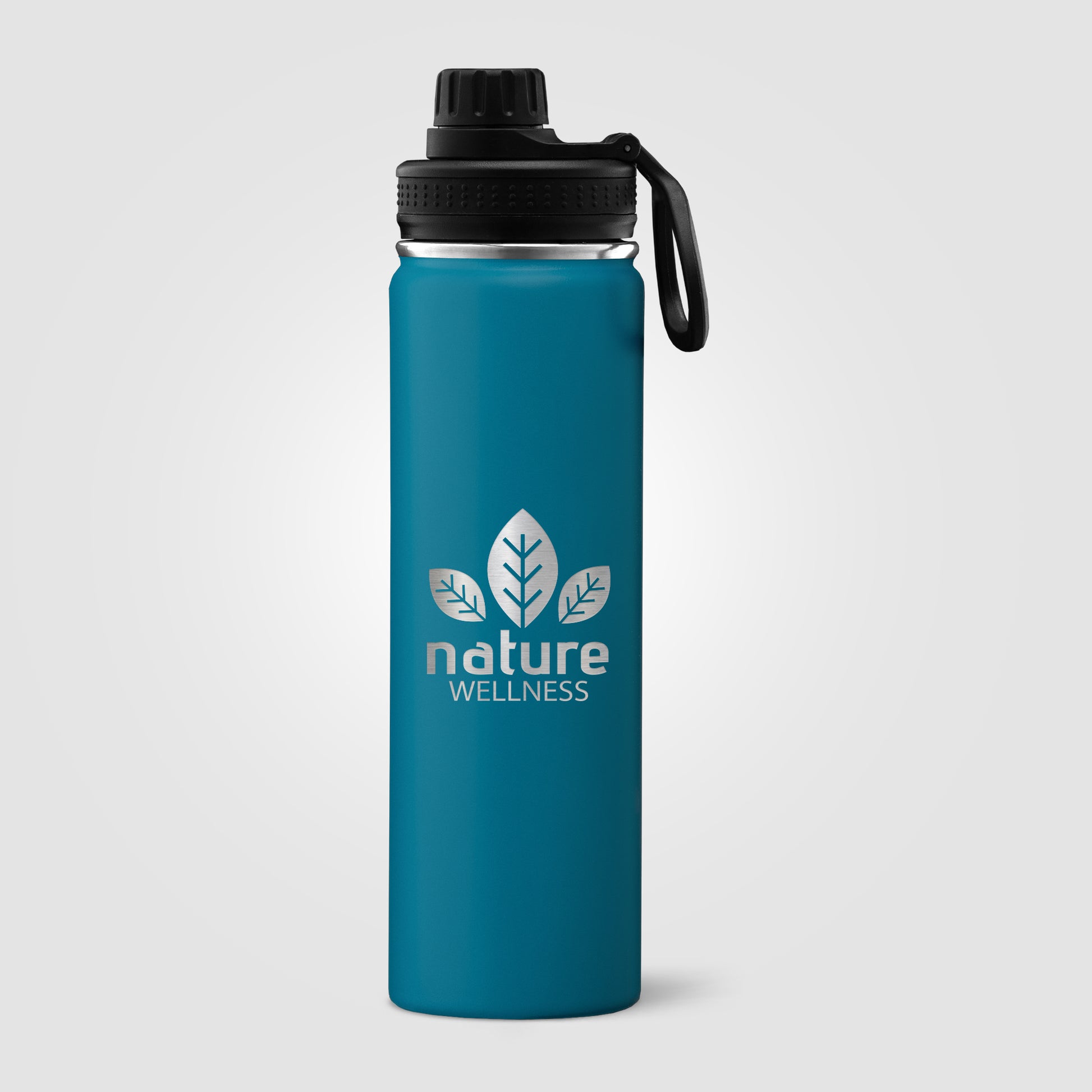 Alaska - 24 oz. Stainless Steel Double Wall Water Bottle - Laser-5