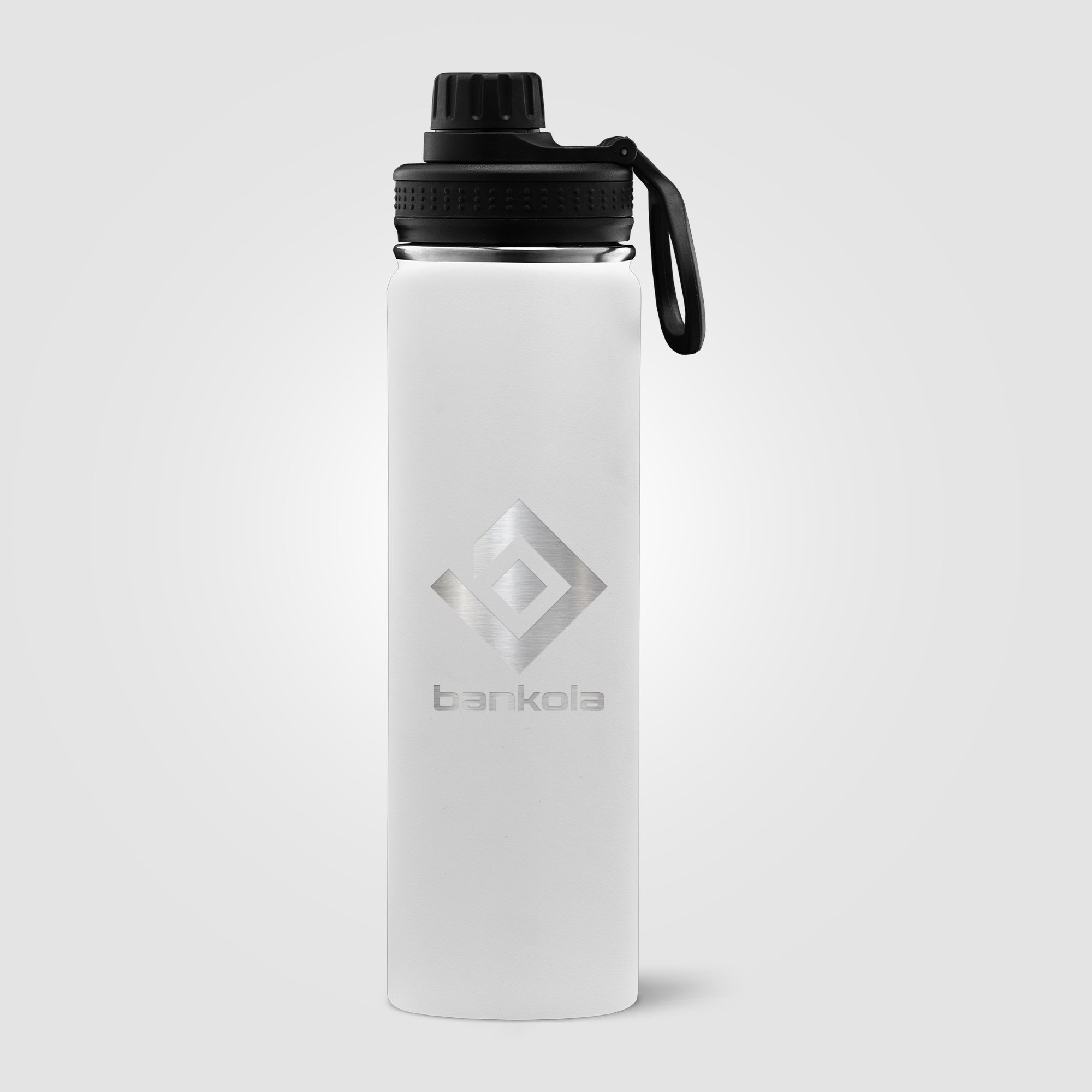 Alaska - 24 oz. Stainless Steel Double Wall Water Bottle - Laser-zoom-3