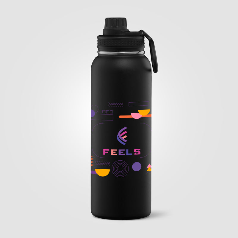 Alaska Ultra - 40 oz. Stainless Steel Double Wall Water Bottle? - ColorJet-zoom-