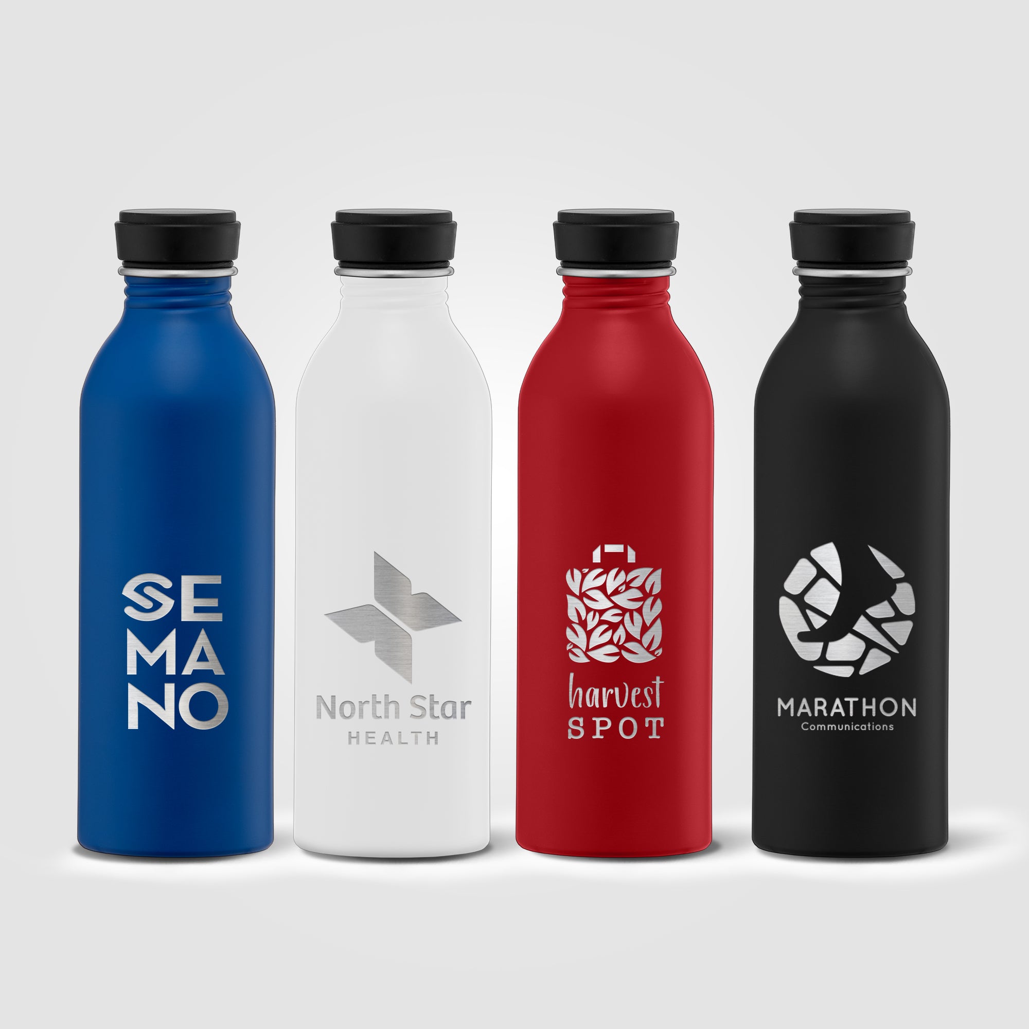 Image of the Rio Grande - 18 oz. Single Wall Aluminum Water Bottle - Laser promotional product, SKU WDD-L.
