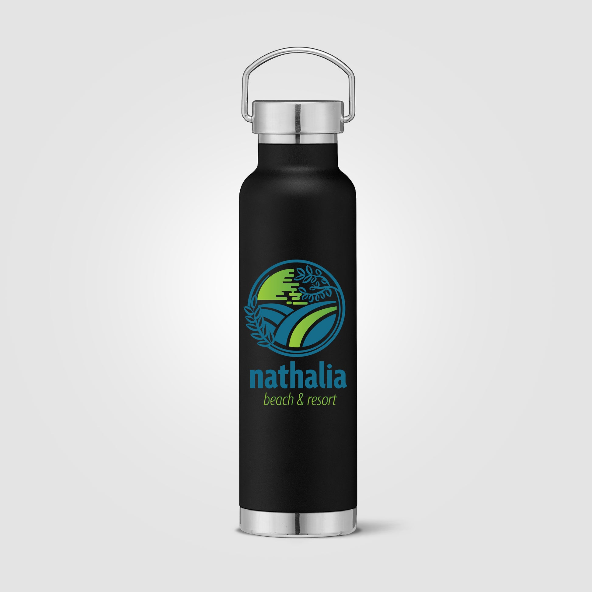 Apollo - 23 oz. Double Wall Stainless Steel Water Bottle with Lid - ColorJet-2
