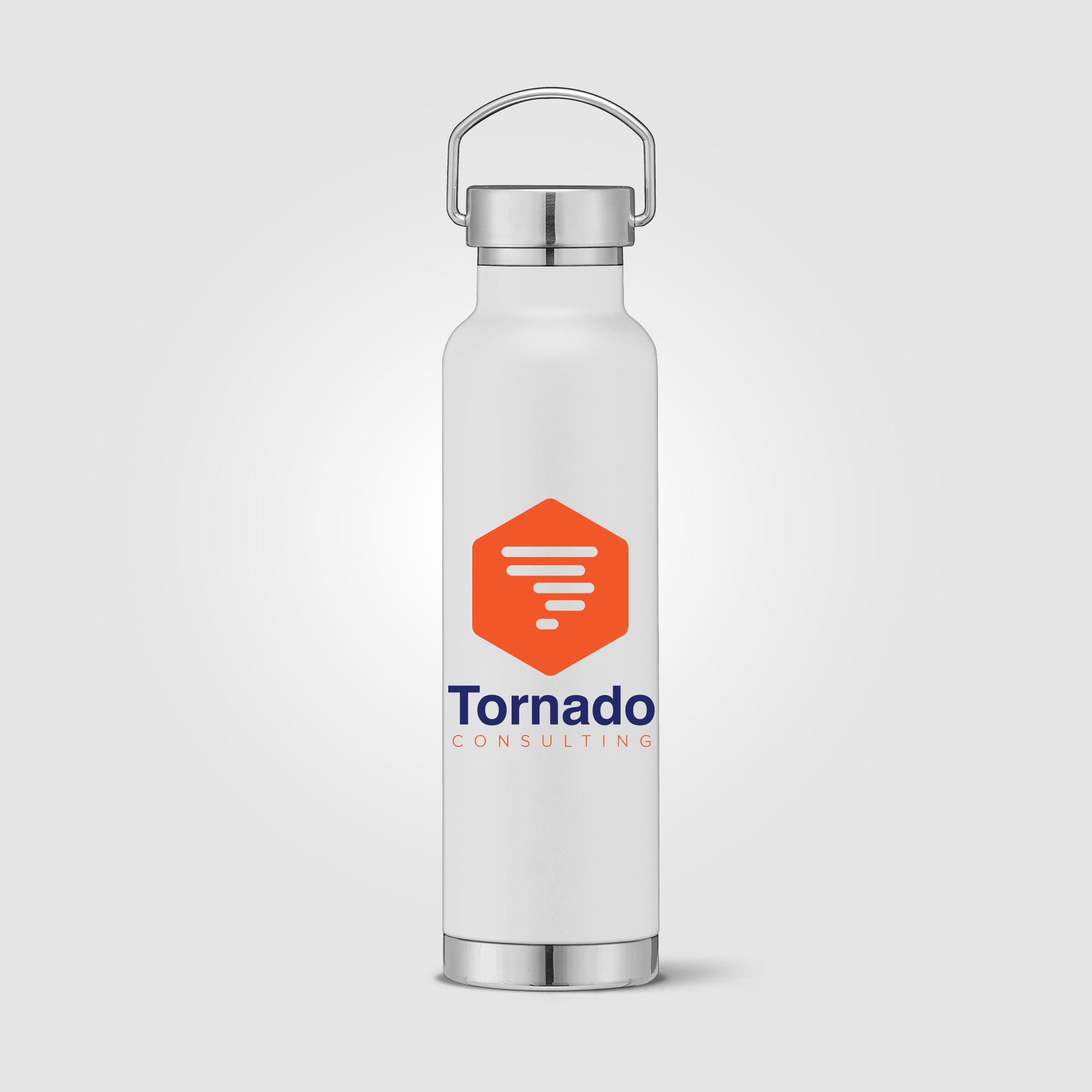 Apollo - 23 oz. Double Wall Stainless Steel Water Bottle with Lid - ColorJet-zoom-5