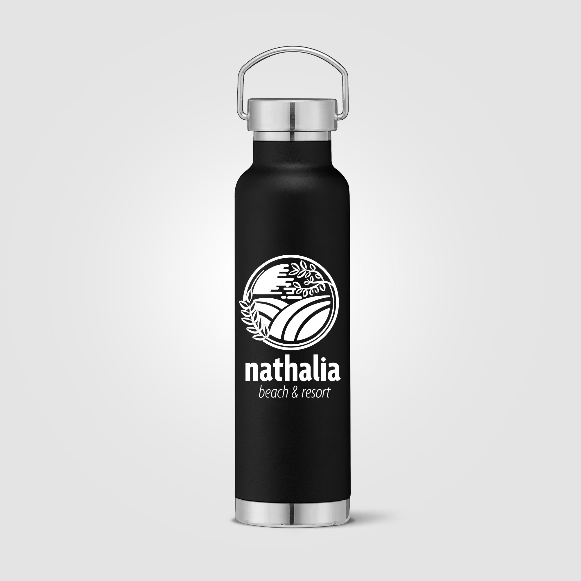 Apollo - 23 oz. Double Wall Stainless Steel Water Bottle with Lid-zoom-2
