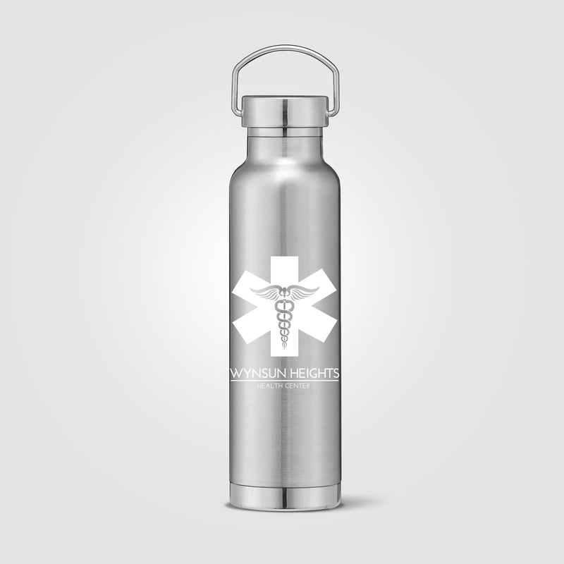 Apollo - 23 oz. Double Wall Stainless Steel Water Bottle with Lid-zoom-