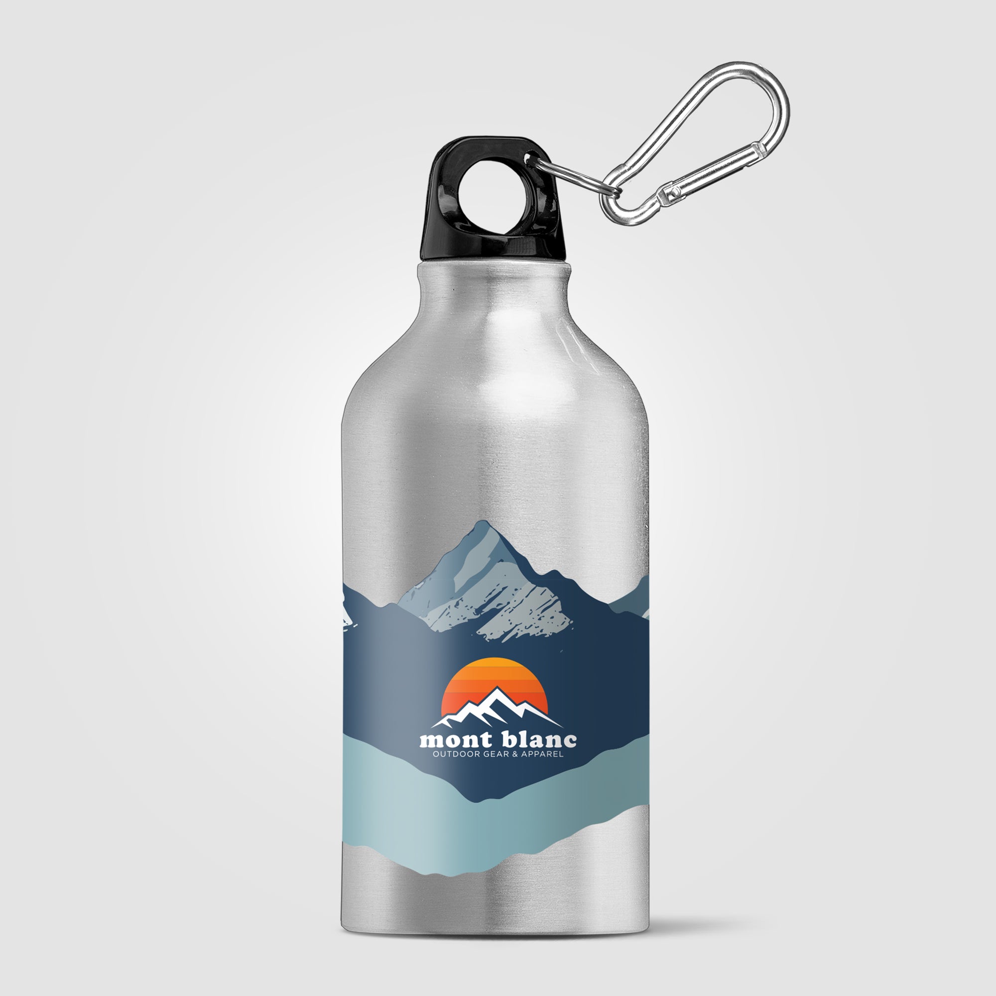 Portland - 19 oz. Aluminum Water Bottle - ColorJet-zoom-4
