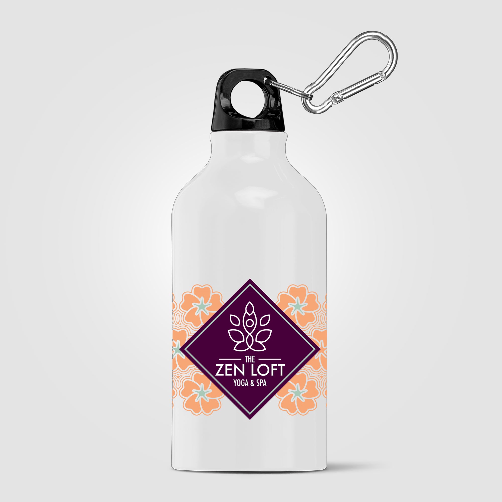 Portland - 19 oz. Aluminum Water Bottle - ColorJet-zoom-5