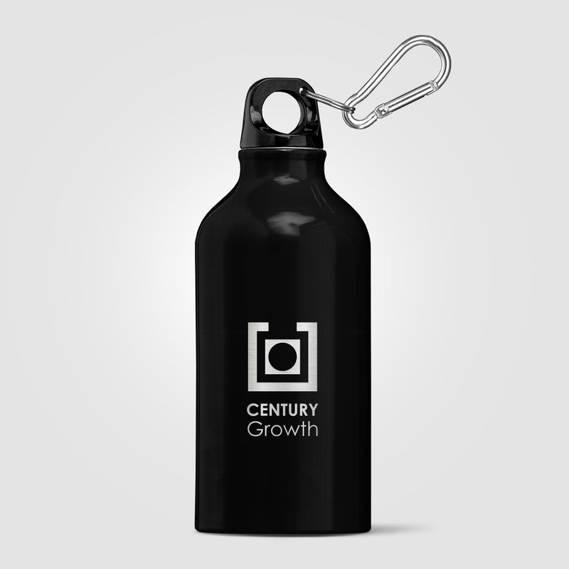 Portland - 19 oz. Aluminum Water Bottle - Laser-zoom-