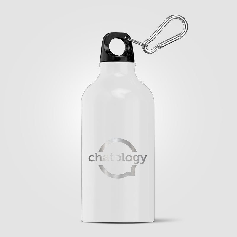 Portland - 19 oz. Aluminum Water Bottle - Laser-zoom-