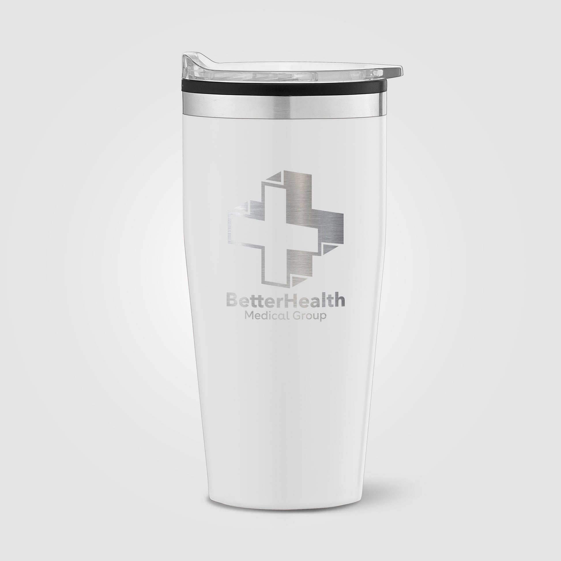Jasper - 18 oz. Stainless Steel Tumbler with Plastic Interior - Laser-4