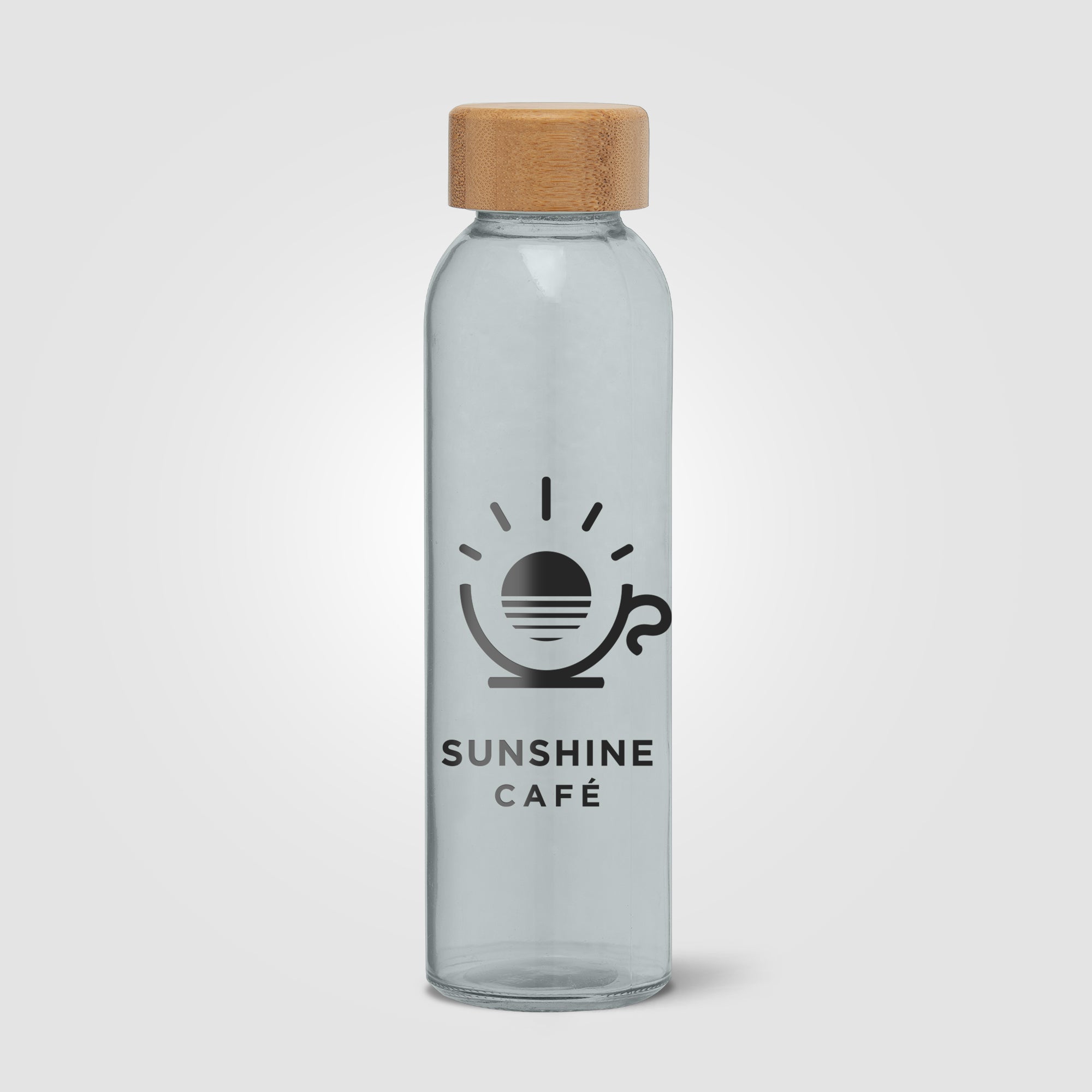 Alpine - 17 oz. Glass Bottle with Bamboo Lid-zoom-4