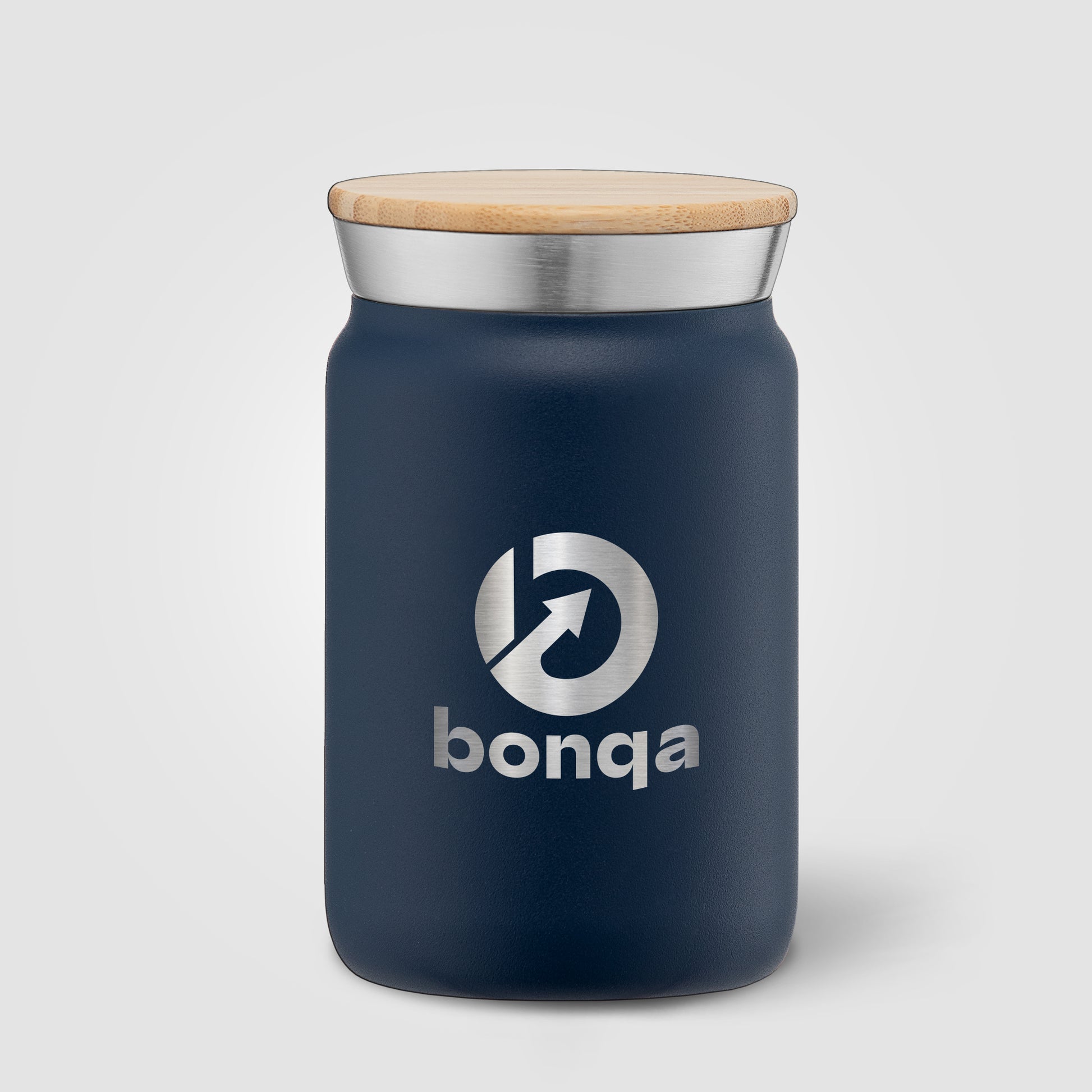 Nordic - 9 oz. Double Wall Copper-Lined Stainless Steel Tumbler with Bamboo Lid-4