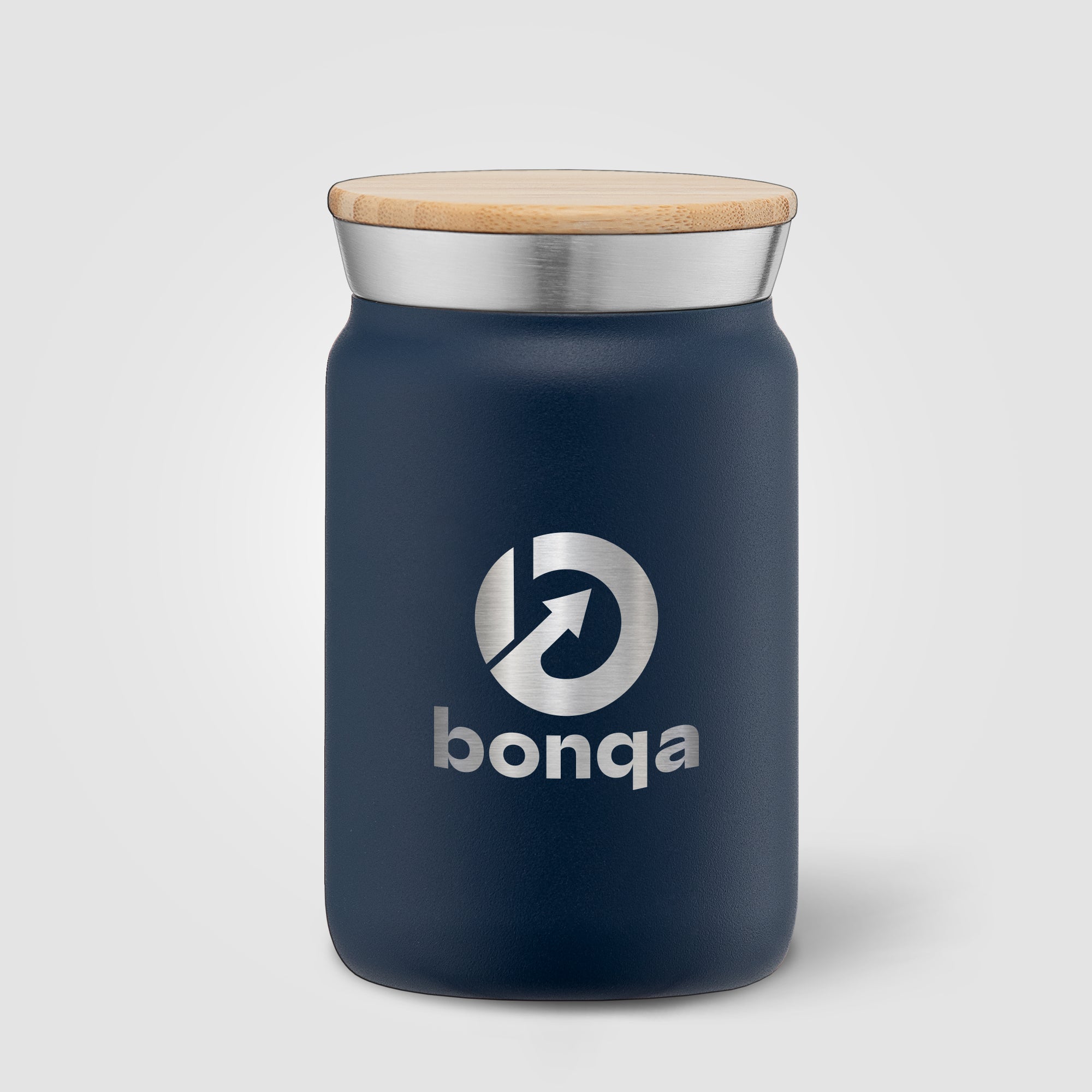 Nordic - 9 oz. Double Wall Copper-Lined Stainless Steel Tumbler with Bamboo Lid-zoom-4